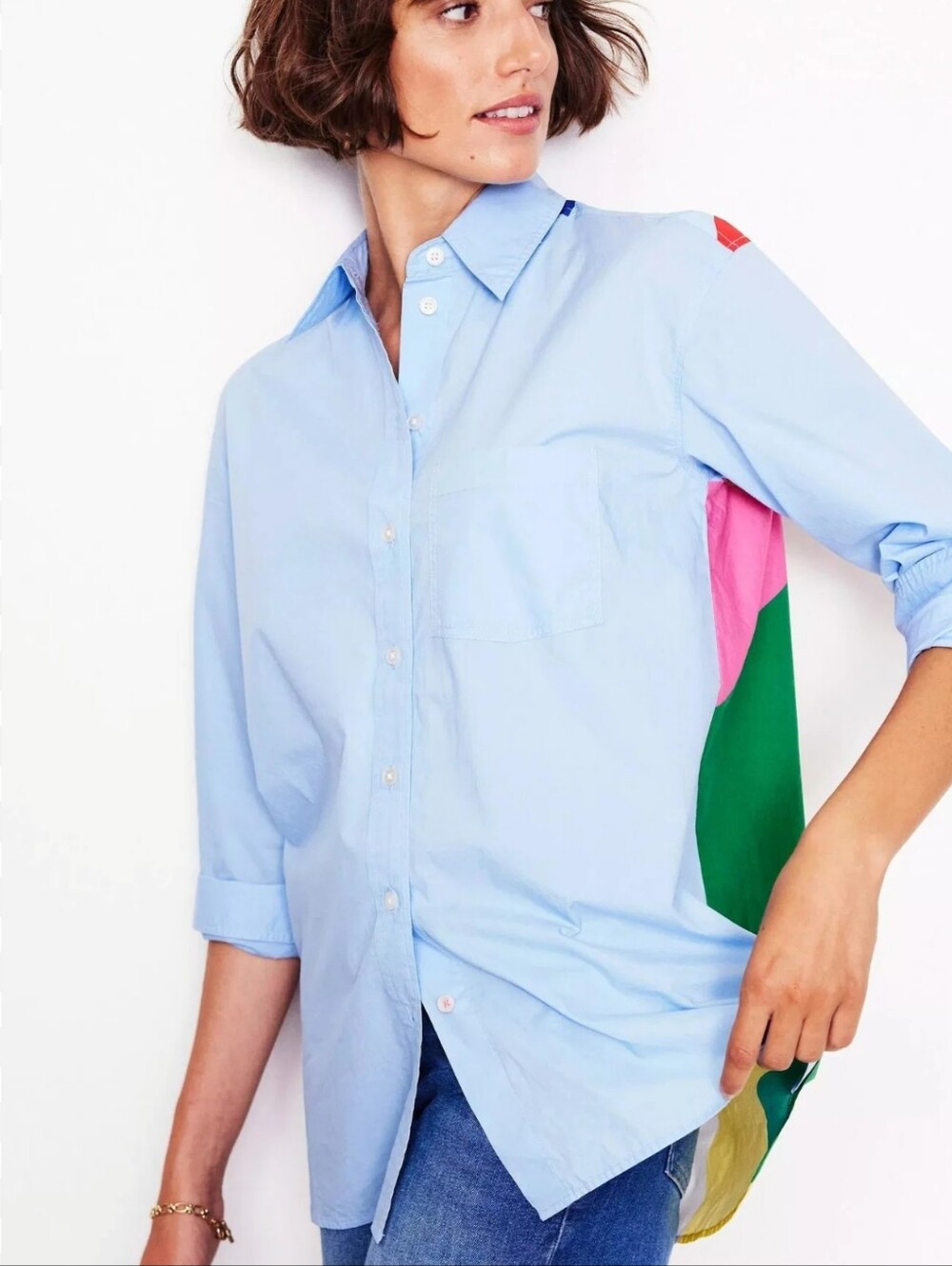 Boden - Multicolour Sadie Button-Down Shirt for - Picture 4 of 6